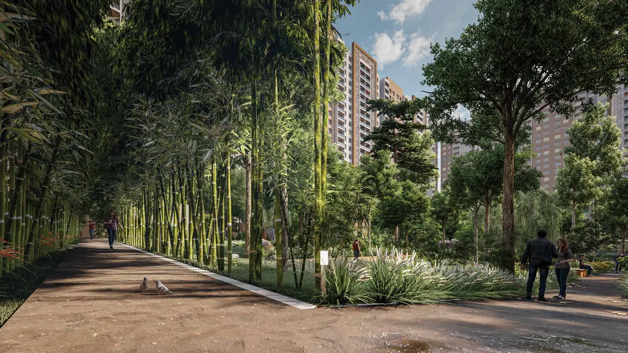 Kohinoor Kaleido - Bamboo Walking Trail (artistic impression)
