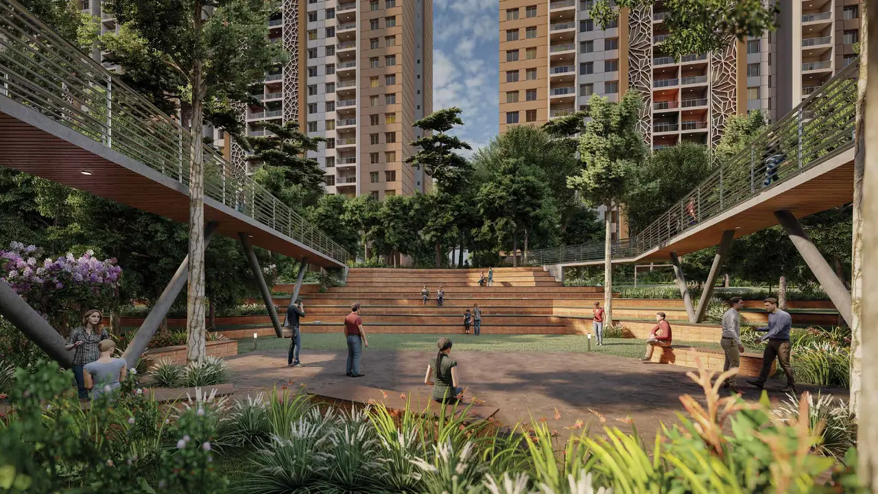 Kohinoor Kaleido - Garden Amphitheatre (artistic impression)