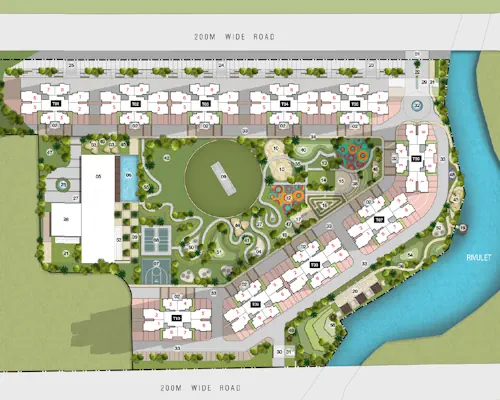 Kohinoor Kaleido Phase 2 master plan - available on request